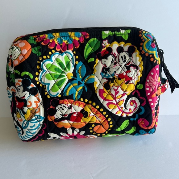 Vera Bradley Disney Parks Midnight with Mickey Cosmetic Bag - Picture 2 of 5